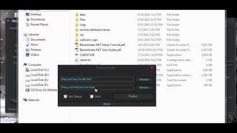 Blackshades Settings - Chrome Crypter