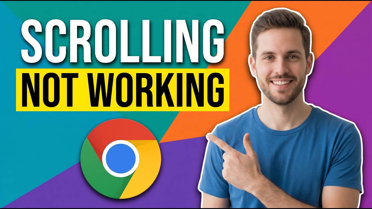 How To Fix Scrolling Not Working Issue In Chrome (Easy Guide) - YouTube
