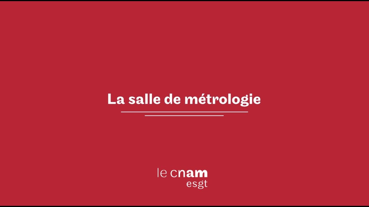 La salle de métrologie de l'ESGT
