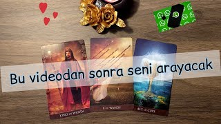 Bu videodan sonra sizinle iletişime geçecek  #Tarot ritüeli, iletişimi olmayanlar için‍♀