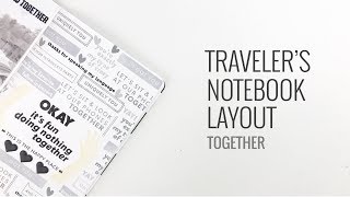 Traveler's Notebook Layout | Uniquely You