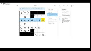 Solving the Mini Crossword
