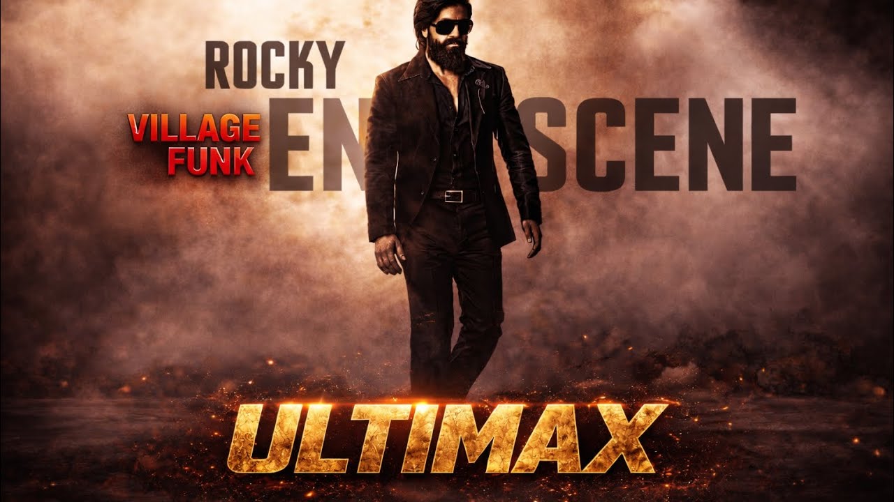 Rocky Bhai KGF Chapter 2 "Entry Scene" - VILLAGE FUNK - Edit "CEO of India" 