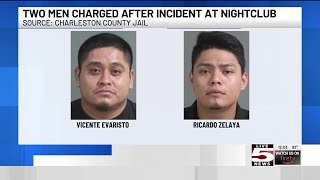 VIDEO: Police charge 2 in struggle over gun outside North Charleston nightclub