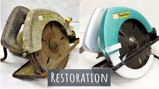 Electric Circular Saw Restoration | 1989 Makita Circular Saw