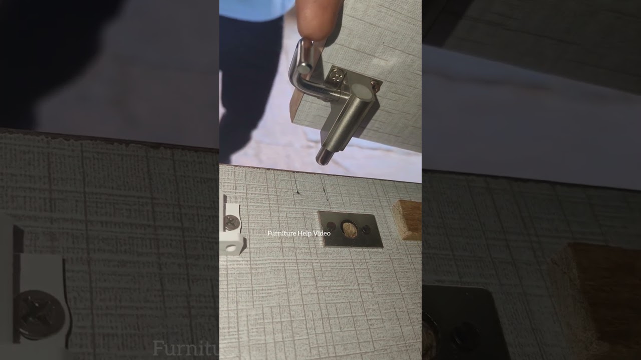 Automatic tower bolt kaise lagate hai 