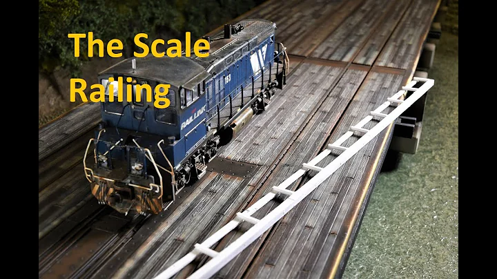 Scratch Building Scale Model Railings (Part 1) | River Road - Vlog #96