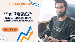 Celebrity CS401P ASSIGNMENT 02 SOLUTION SPRING 2026 || CS401P ASSIGNMENT 02 SOLUTION SPRING 2026 Wealth