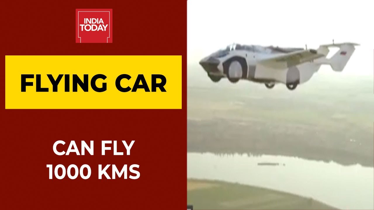 Flying Car Completes Test Flight; Can Fly 1,000 Km At 8,200 Feet - YouTube