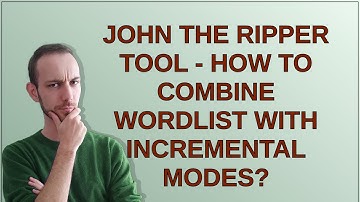 Security: john the ripper tool - how to combine wordlist with incremental modes?