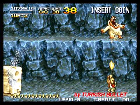 Metal Slug 3 (Arcade) - (Mission 2 - Wandering at Midnight - Sasquatch Route | Level 8 Difficulty)