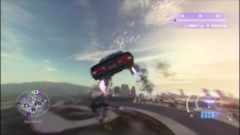 Need for Speed Heat Jump Over Racetrack With 1977 Pontiac FireBird