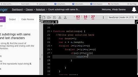 Count substrings with same first and last characters