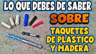 TODO LO QUE DEBES DE SABER SOBRE TAQUETES DE PLÁSTICO Y MADERAS