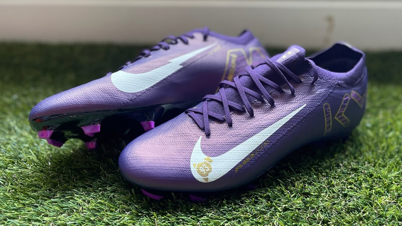 Kylian Mbappe Nike Mercurial Vapor 16 PRO FG Boots Review - On Feet & Unboxing ASMR!