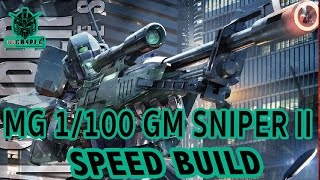 [Speed build] MG 1/100 GM Sniper II [Tid-Gunpla]