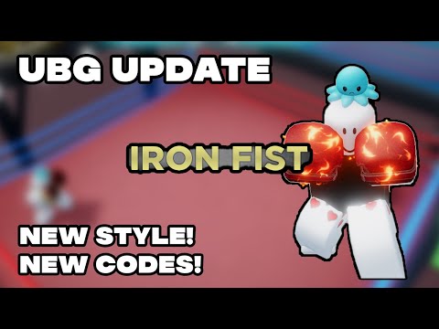 IRON FIST UPDATE NEW CODES!  UNTITLED BOXING GAME 