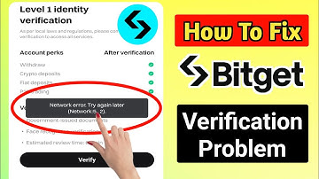 How To Fix Bitget Verification Failed ।। Bitget wallet verify network error problem ।। bitget Verify