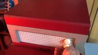 Crosley Dansette Junior Portable Record Player Dansette junior demo