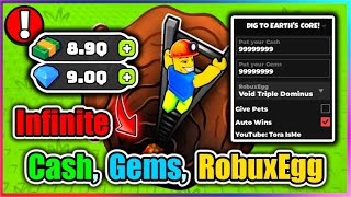 [🔥OP] Dig to Earth's CORE! Script - Infinite Cash, Gems, Free RobuxEgg