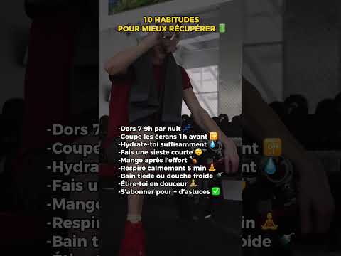 Comment mieux récupérer