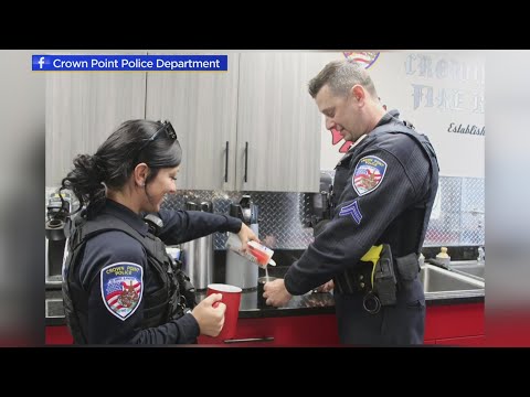 Coffee With A Cop in Crown Point