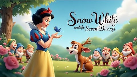 Snow White Bedtime Story for Kids | Fairy Tale for Children | Princess Animated Story in English