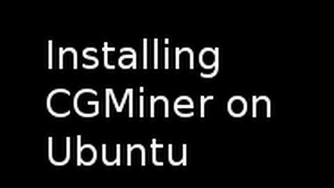 How to Setup CGMiner for Ubuntu (Gridseed Support)