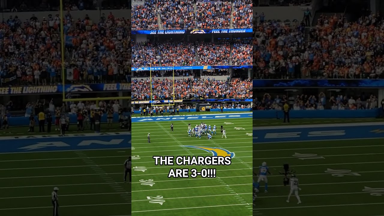 THE CHARGERS MOVE TO 3 0 DICKER DOWNS DONKEYS 