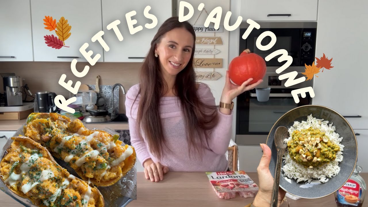 🍂🍄 Recettes D'automne 🍄🍂 SIMPLES, SAINES ET GOURMANDES