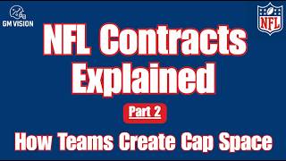 NFL Contracts Explained PT 2: How Teams Create Cap Space