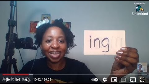 Livestream Reading Class: Teach Yourself to Read (Lesson #8) Learn to Read, Adult Literacy, Video 89