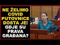 Marija Selak Raspudić začepila usta Stožeru civilne zaštite: "Ne želimo covid putovnice, dosta je"