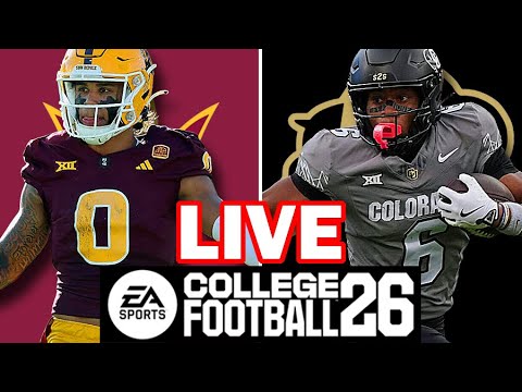Arizona State at Colorado - 11/22/25 Simulation (EA College Football 26)