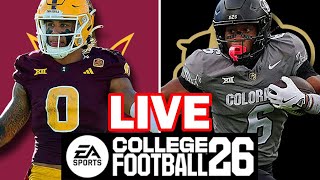 Arizona State at Colorado - 11/22/25 Simulation (EA College Football 26)