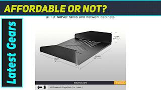 RIVECO 2U Server Rack Shelves: Essential Upgrade for Your Network Cabinet!