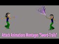 unreal engine attack animations montage sword trails