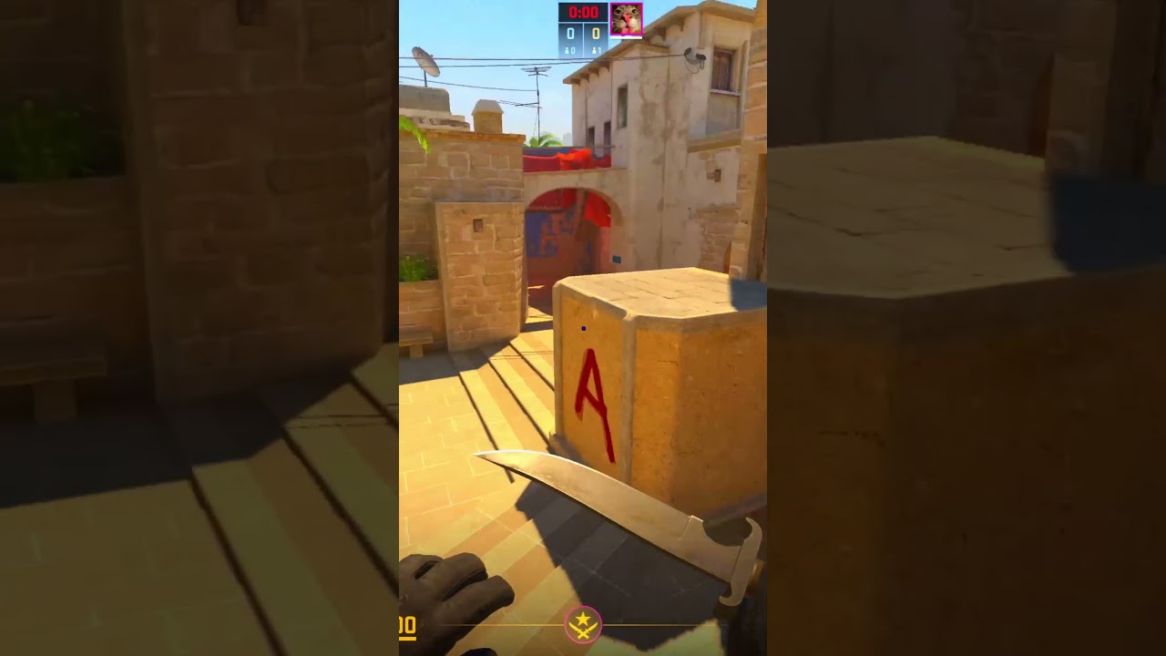 Flash Bang Perfeitinha do Bomb A Mirage Cs2