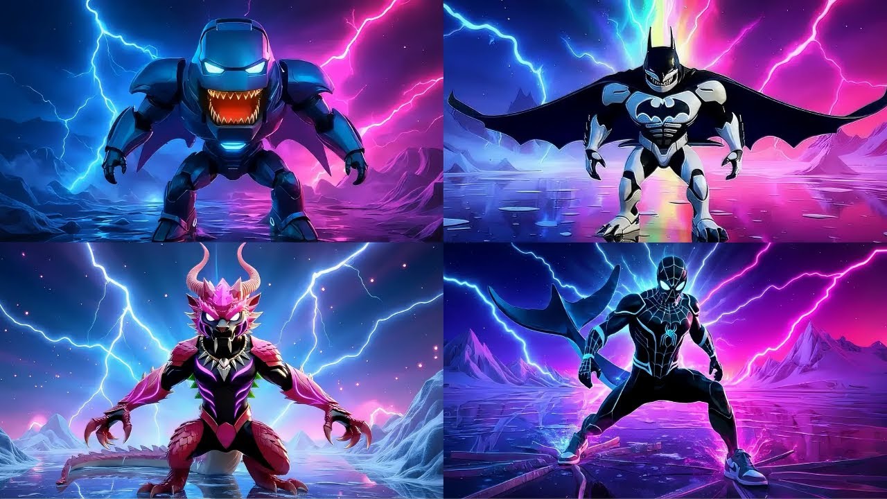 INSANE BRAINROT AI TRANSFORMATIONS – ALL 6 INSPIRED HEROES