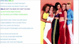 Stop Spice Girls Lyrics