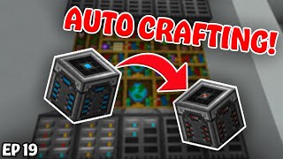 I Automated Crafting with Refined Storage in Minecraft