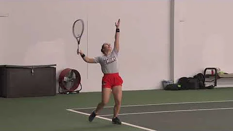 UMary Tennis vs Minnesota State Mankato 2022 Highl...