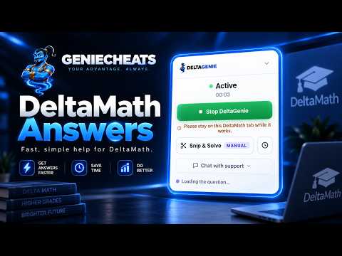 Delta Math Answers | Fully Automate Your Delta Math | Genie Cheats