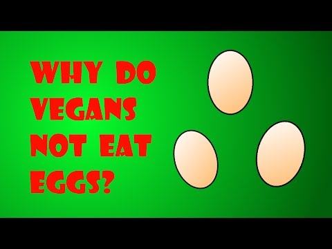 Why do vegans not eat eggs?