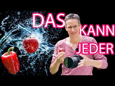 Video: Spritzen! Wassertropfenfotografie - Gunook