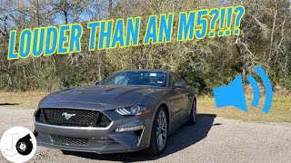 S550 Mustang Gt Cat Delete