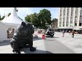 Тауно Кангро (Tauno Kangro) и его скульптуры на Площади Свободы