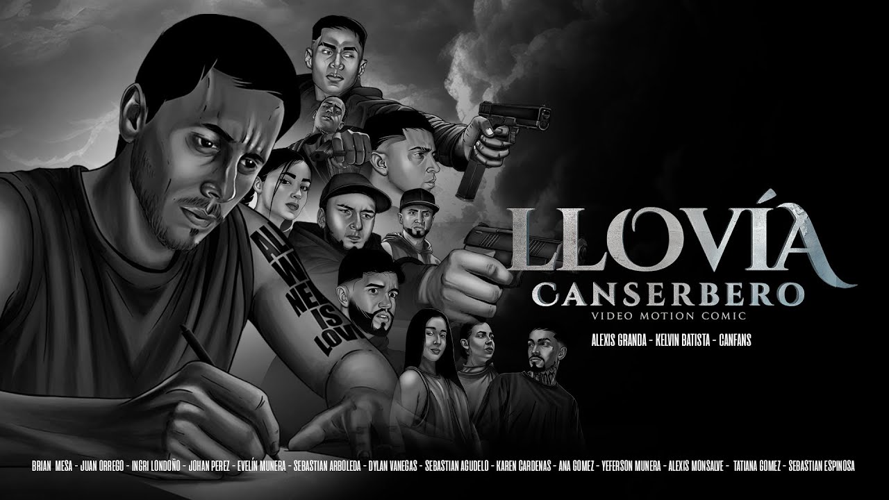 LLOVÍA - CANSERBERO  (Video Motion Comic)