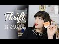 Thrifting Haul - Fall/Winter 2018