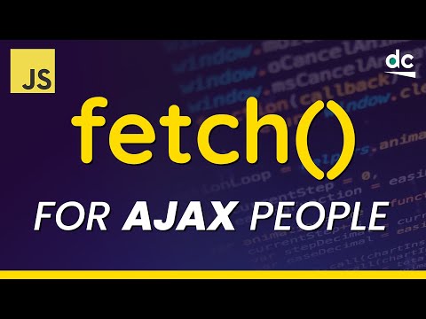 Video: Is AJAX 'n API?
